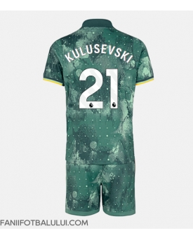 Tottenham Hotspur Dejan Kulusevski #21 Echipament de Fotbal Replică 2024-25 Copii Treilea (+ Șorturi)